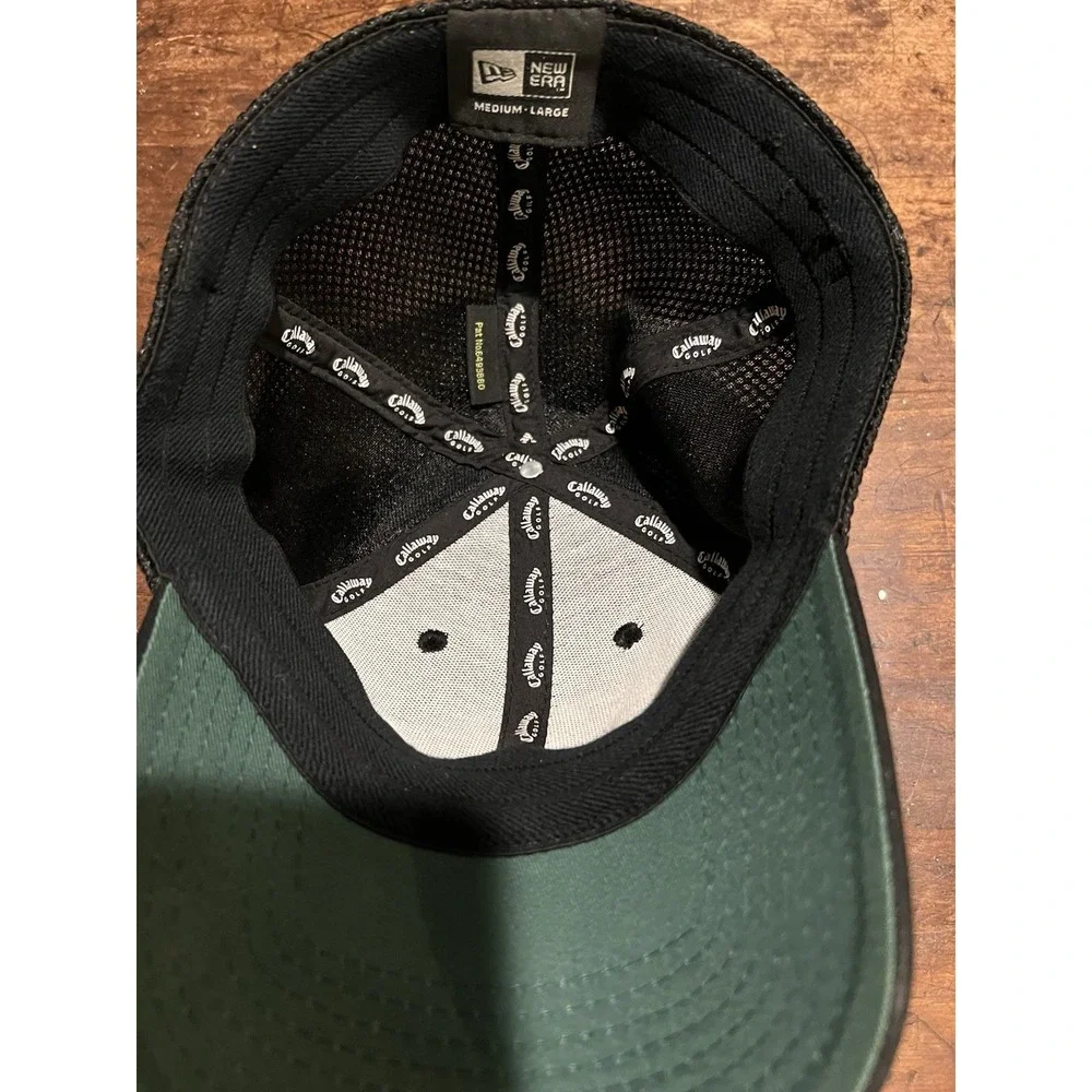 Callaway Golf Hat‎ Cap Fitted FT-i Tour New Era Black Orange Medium Large